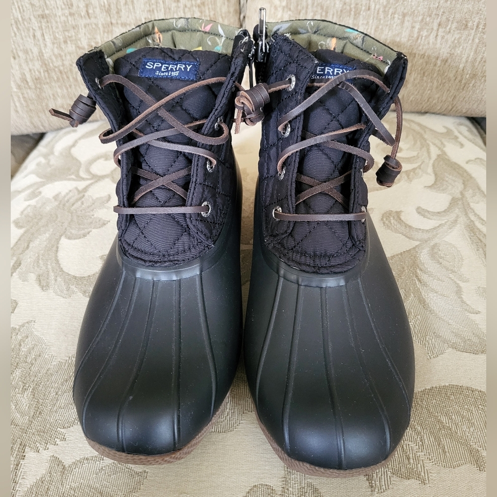Sperry Saltwater Quilted Nylon Boots
